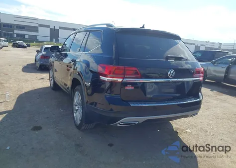 2019 Volkswagen Atlas 2.0T Se W/Technology z USA, uszkodzony, nr VIN 1V2WP2CA1KC617350